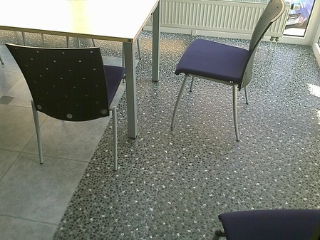 Objekt- Designbelag Kantine